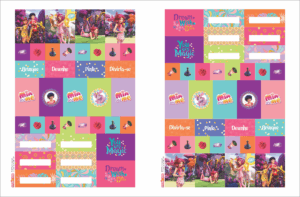 LIVRO DE COLORIR MIA AND ME