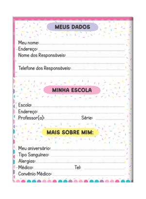 CADERNO BROCHURA ¼ BUBU E AS CORUJINHAS