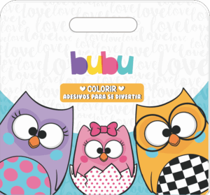 LIVRO DE COLORIR BUBU E AS CORUJINHAS