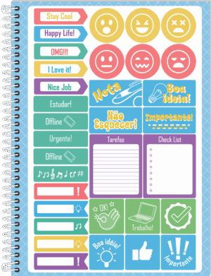 CADERNO ESPIRAL UNIVERSITÁRIO SLIM