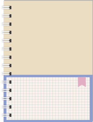 CADERNO ESPIRAL COLEGIAL COLOR BLOCK