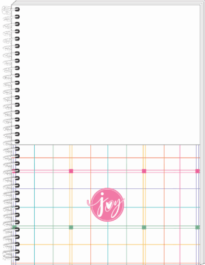 CADERNO DE PLANEJAMENTO ESPIRAL JOY