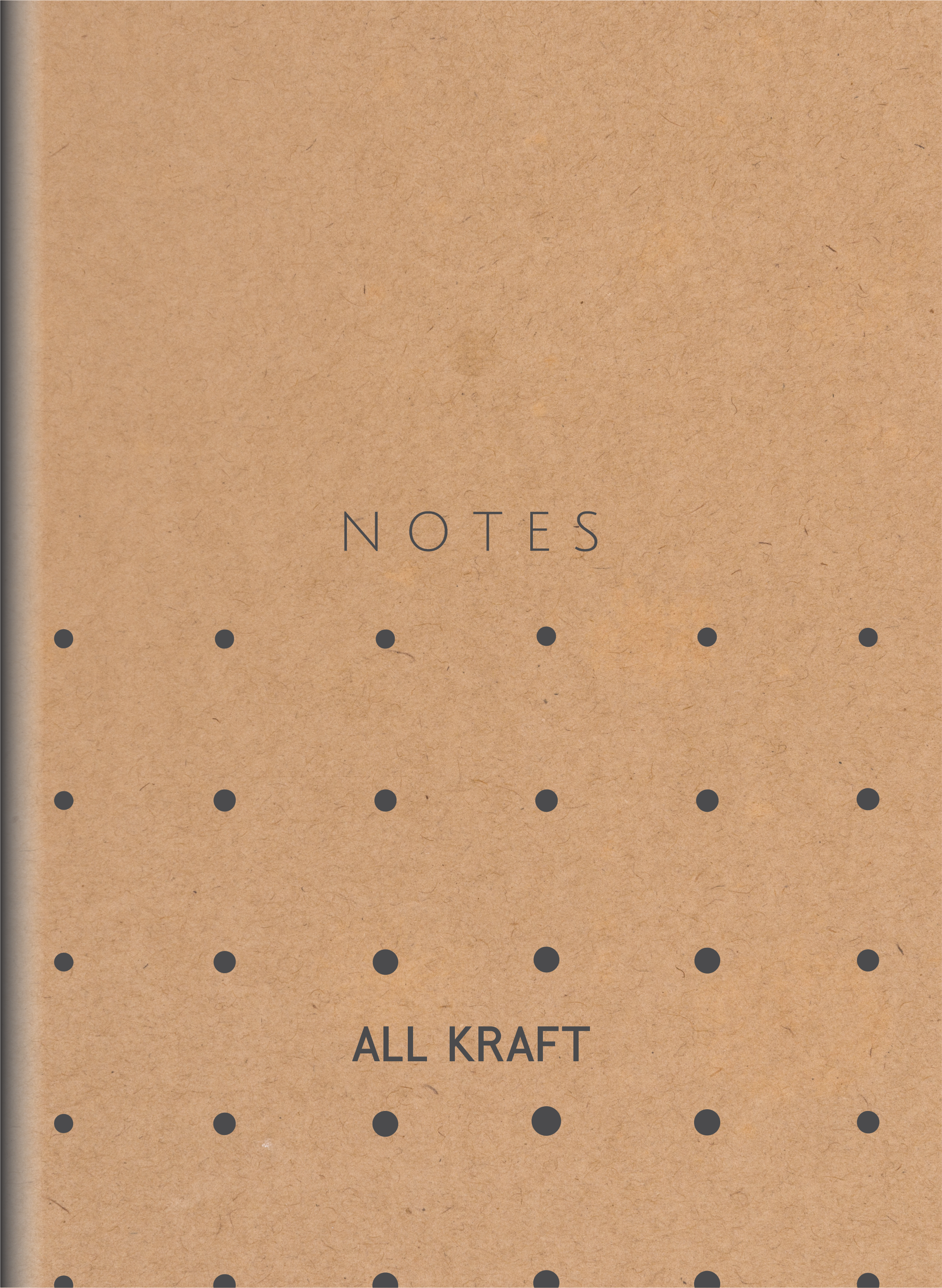 CADERNO BROCHURA MINI ALL KRAFT
