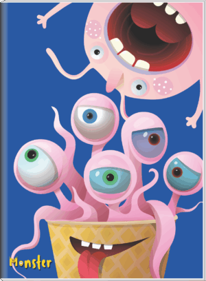 CADERNO BROCHURA UNIVERSITÁRIO MONSTER