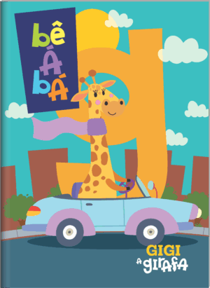 CADERNO BROCHURA 1/4  CAPA DURA BÊ-A-BÁ