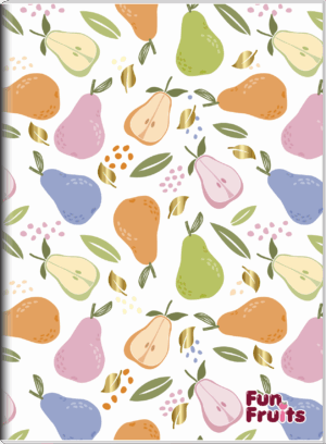 CADERNO BROCHURA UNIVERSITÁRIO FUN FRUITS