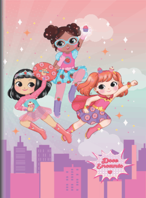 CADERNO BROCHURA 1/4 DOCE ENCANTO