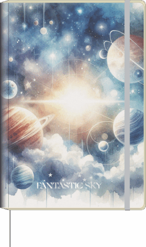 CADERNO MOL FANTASTIC SKY
