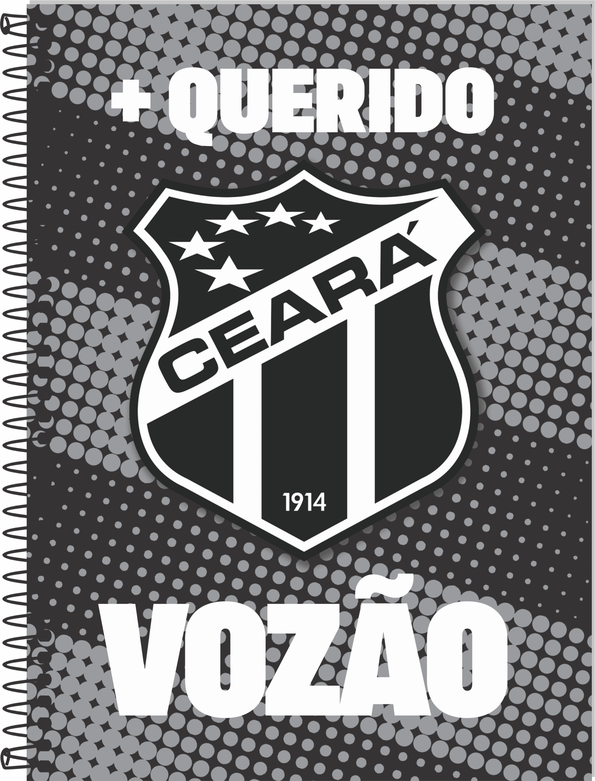 CADERNO ESPIRAL UNIVERSITÁRIO TIME CEARÁ