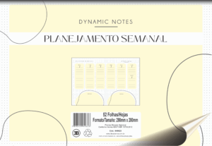 BLOCO DE PLANEJAMNETO SEMANAL DYNAMIC NOTES
