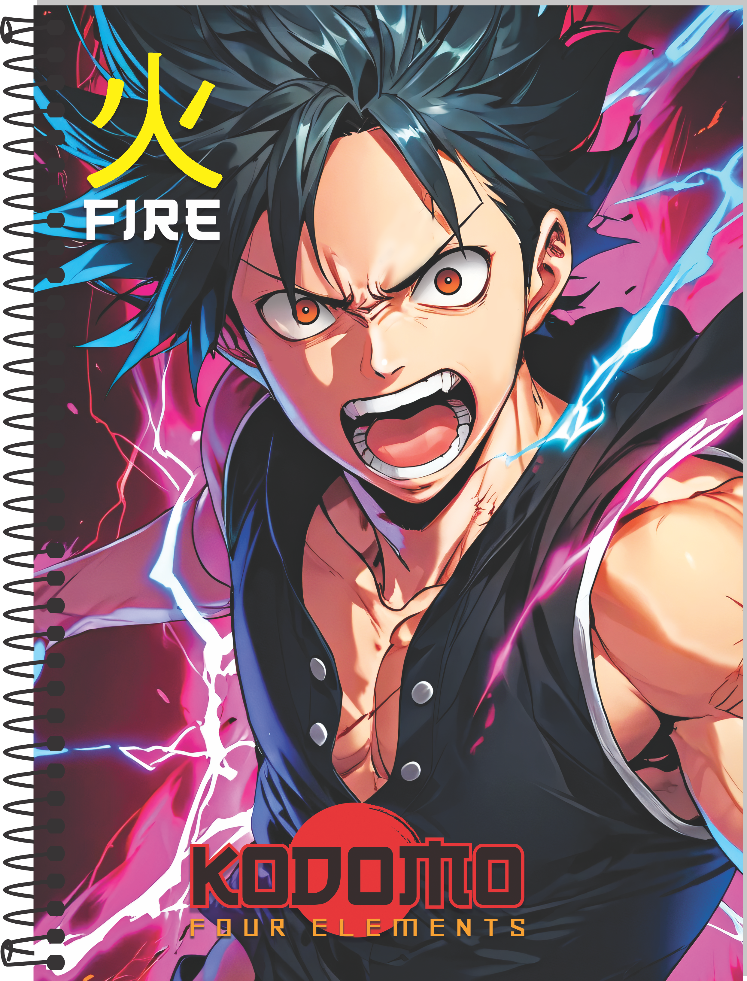 CADERNO ESPIRAL UNIVERSITÁRIO KODOMO