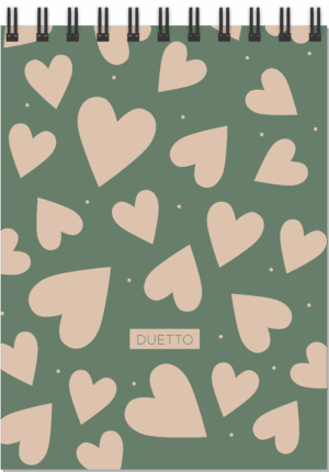 CADERNO ESPIRAL ALTO 1/8 DUETTO