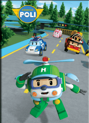 CADERNO BROCHURA 1/4 ROBOCAR POLI