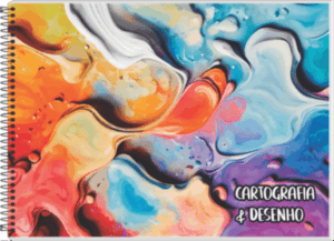 CADERNO ESPIRAL CARTOGRAFIA E DESENHO