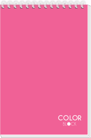 CADERNO ESPIRAL ALTO ANOTAÇÕES COLOR BLOCK