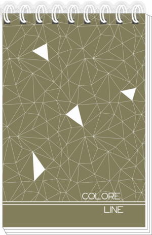 CADERNO ESPIRAL ALTO 1/8 COLORE LINE