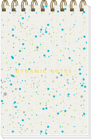CADERNO ESPIRAL ALTO DE ANOTAÇÕES DYNAMIC NOTES