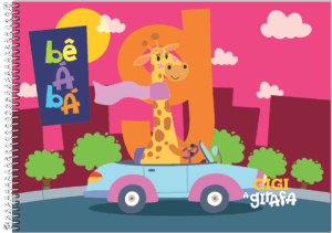 CADERNO ESPIRAL CARTOGRAFIA BÊ-A-BÁ