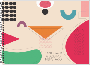 CADERNO ESPIRAL CARTOGRAFIA MILIMETRADO