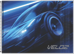 CADERNO ESPIRAL CARTOGRAFIA UNIEVRSITÁRIO VELOZ