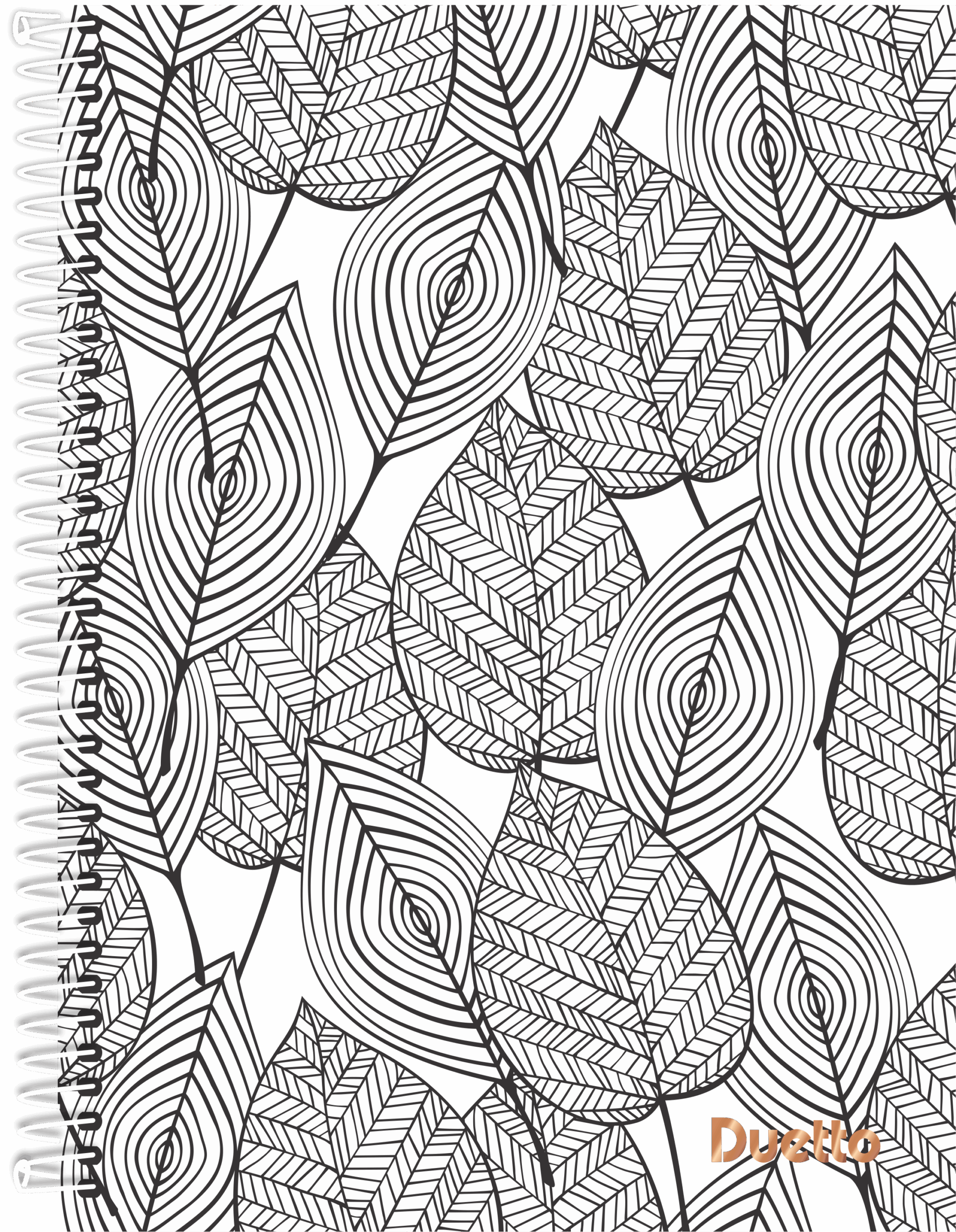 CADERNO ESPIRAL 1/4 DUETTO