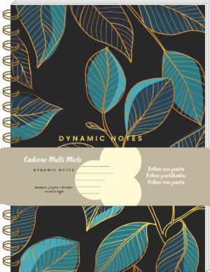 CADERNO ESPIRAL MULTI MIOLOS DYNAMIC NOTES