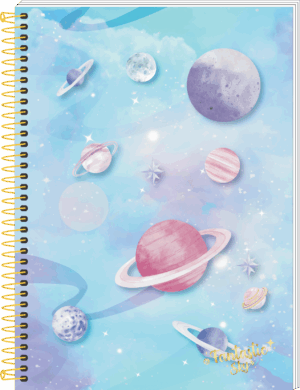CADERNO ESPIRAL DE PLANEJAMENTO FANTASTIC SKY