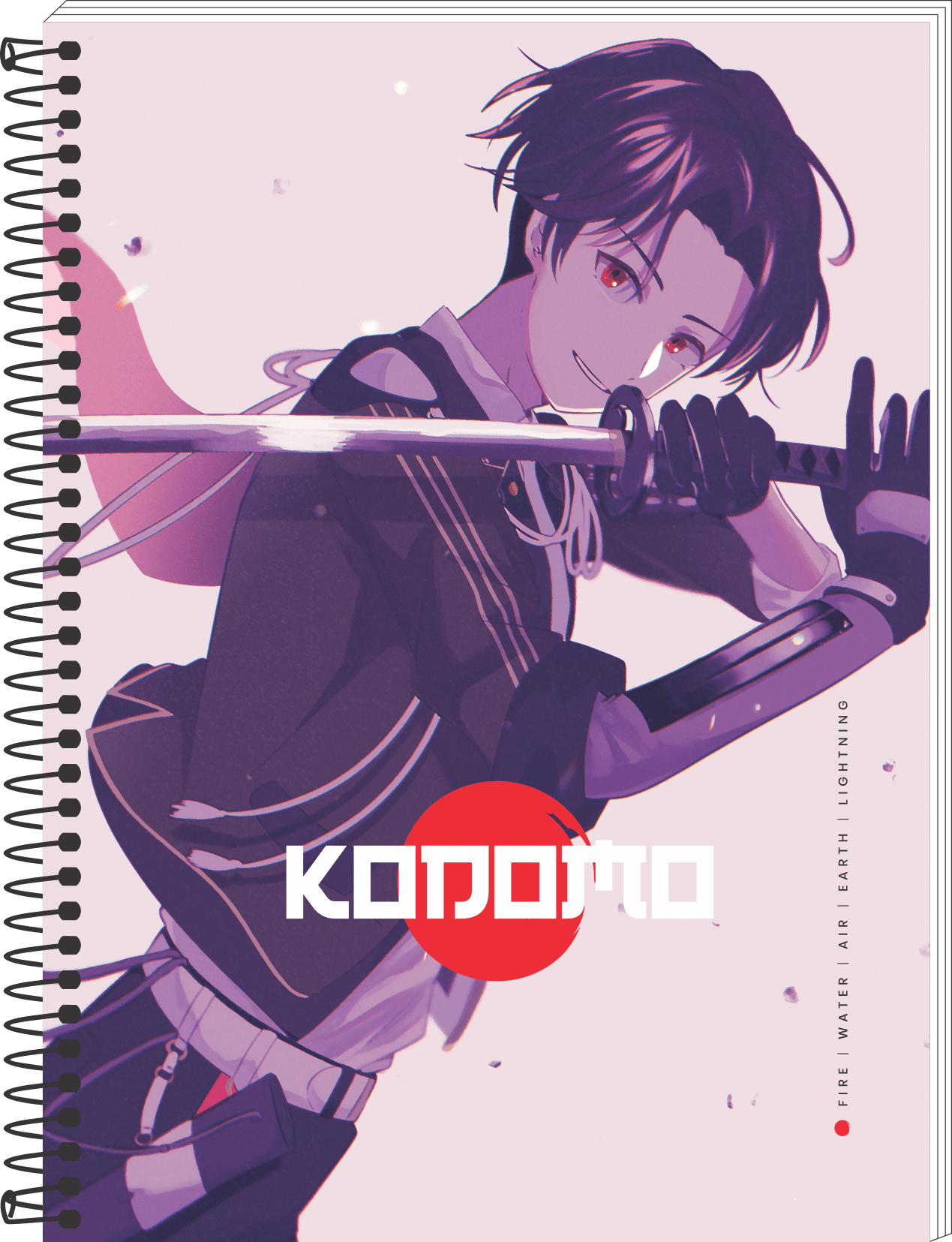 CADERNO ESPIRAL UNIVERSITÁRIO KODOMO