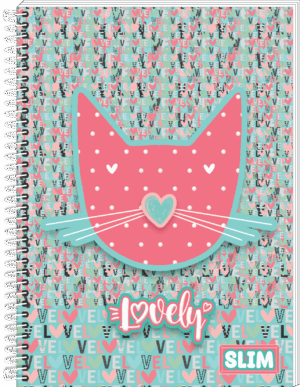 CADERNO ESPIRAL UNIVERSITÁRIO SLIM