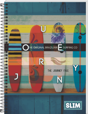 CADERNO ESPIRAL UNIVERSITÁRIO SLIM