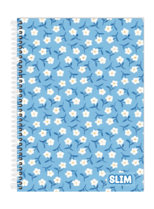CADERNO ESPIRAL 1/4 SLIM