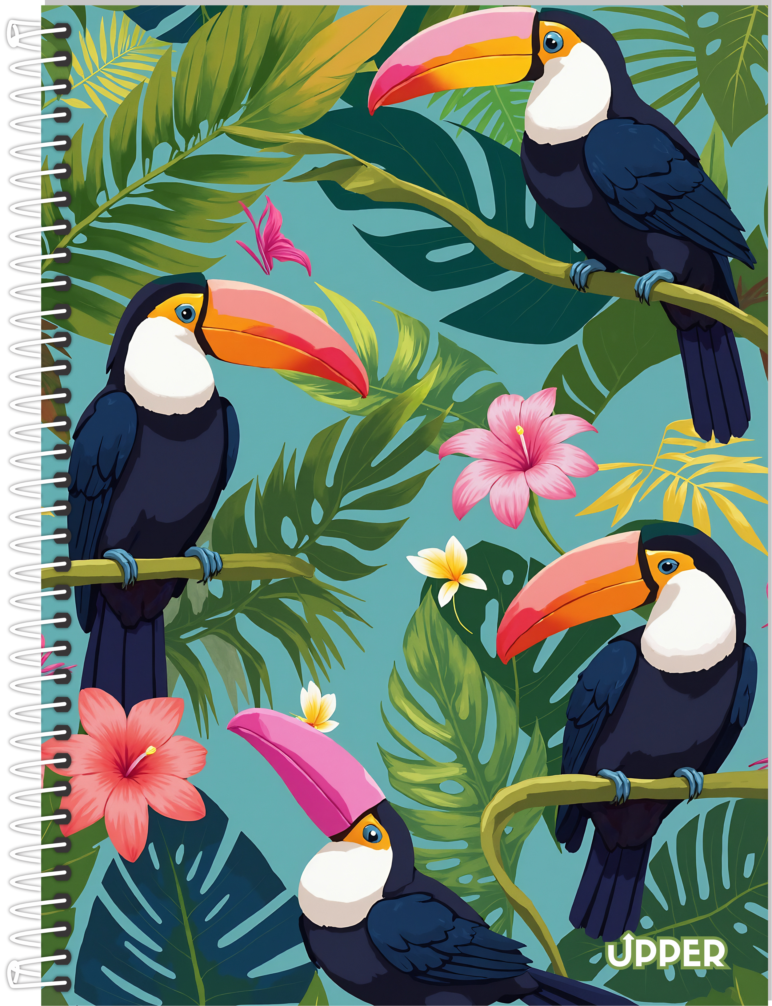 CADERNO ESPIRAL UNIVERSITÁRIO UPPER