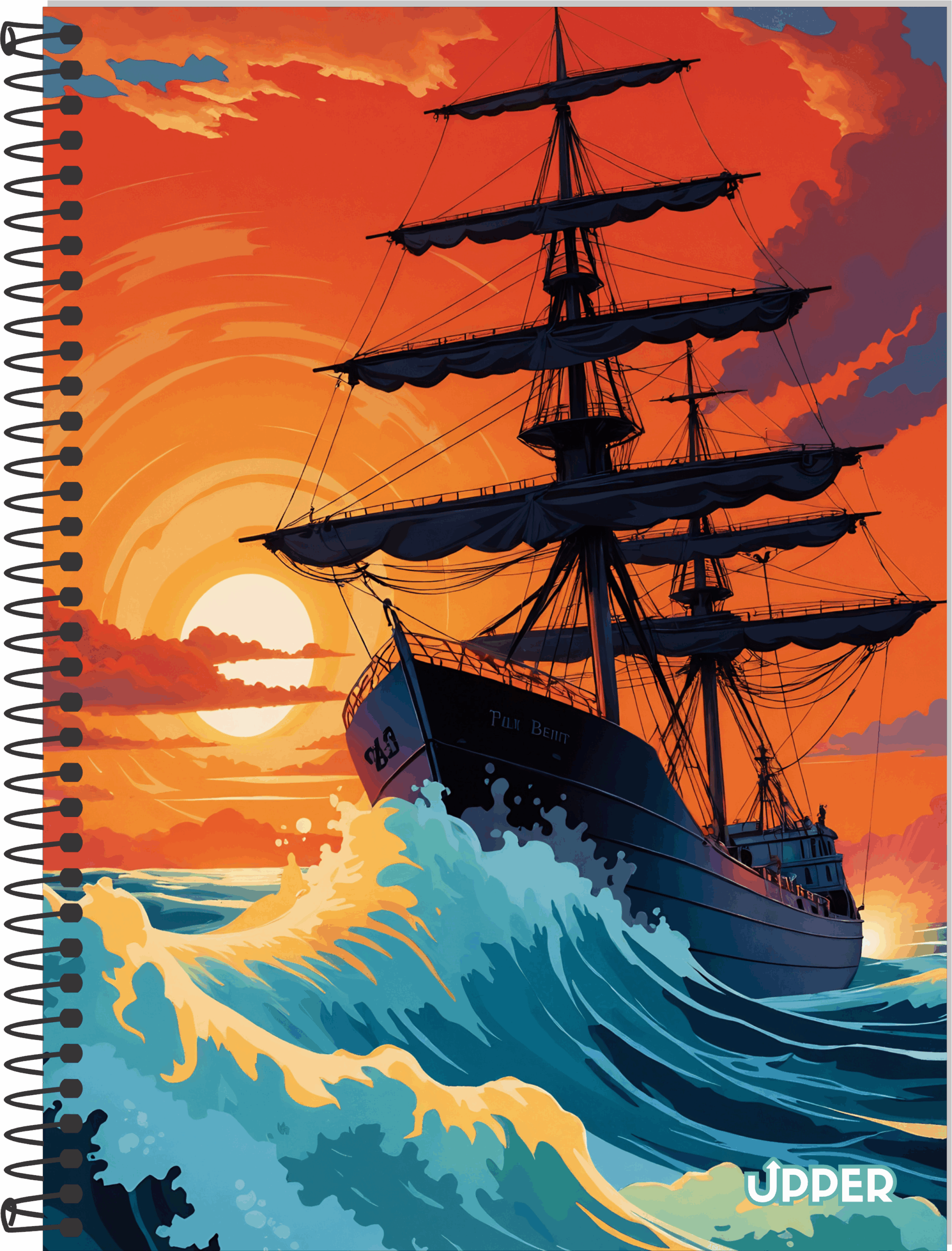 CADERNO ESPIRAL UNIVERSITÁRIO UPPER