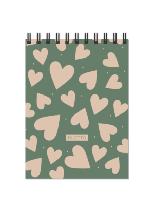 CADERNO ESPIRAL ALTO 1/8 DUETTO