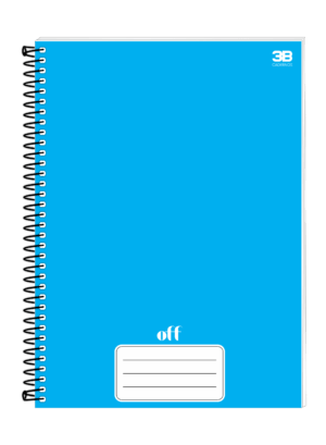 CADERNO ESPIRAL 1/4 OFF