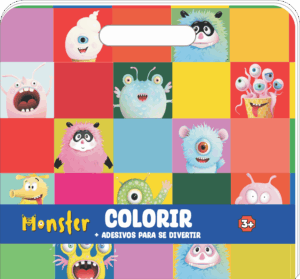 LIVRO DE COLORIR MONSTER