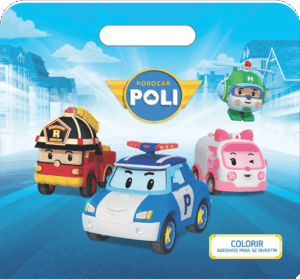 LIVRO DE COLORIR ROBOCAR POLI