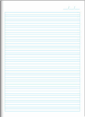 CADERNO BROCHURA COLEGIAL CALIGRAFIA BÊ-A-BÁ