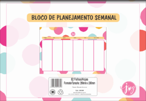 BLOCO DE PLANEJAMENTO SEMANAL JOY