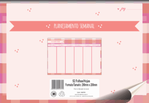 BLOCO DE PLANEJMAENTO SEMANAL JOY