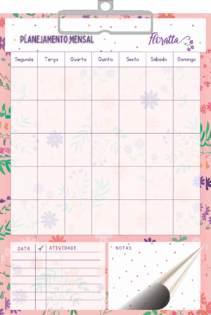 PRANCHETA VERTICAL FLORATTA