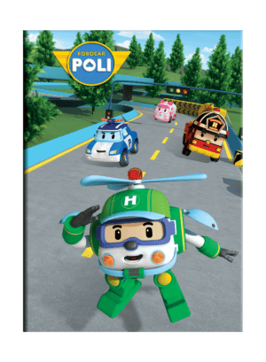 CADERNO BROCHURA 1/4 ROBOCAR POLI