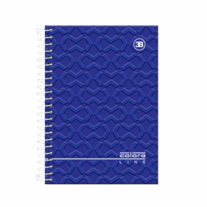 CADERNETA ESPIRAL 1/8 COLORE LINE