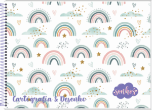 CADERNO ESPIRAL CARTOGRAFIA SONHOS