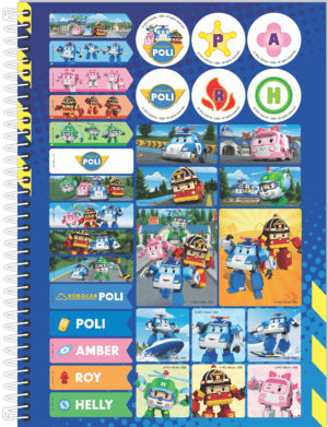 CADERNO ESPIRAL UNIVERSITÁRIO ROBOCAR POLI