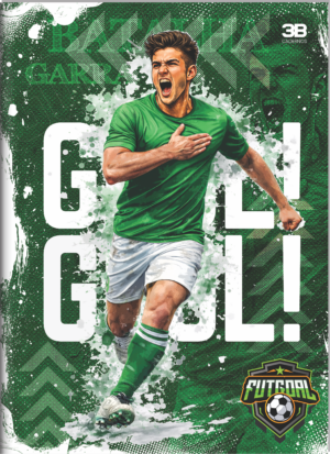 CADERNO BROCHURA UNIVERSITÁRIO FUTGOAL VERDE