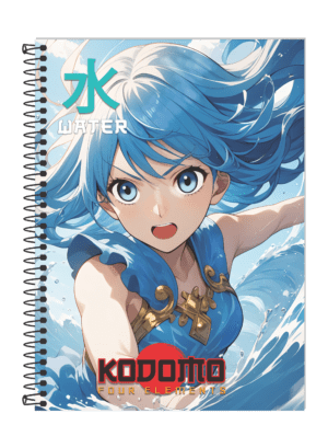 CADERNO ESPIRAL 1/4 KODOMO
