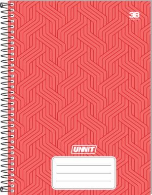 CADERNO ESPIRAL COLEGIAL UNNIT