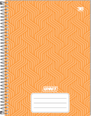 CADERNO ESPIRAL COLEGIAL UNNIT