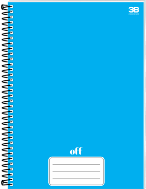 CADERNO ESPIRAL 1/4 OFF
